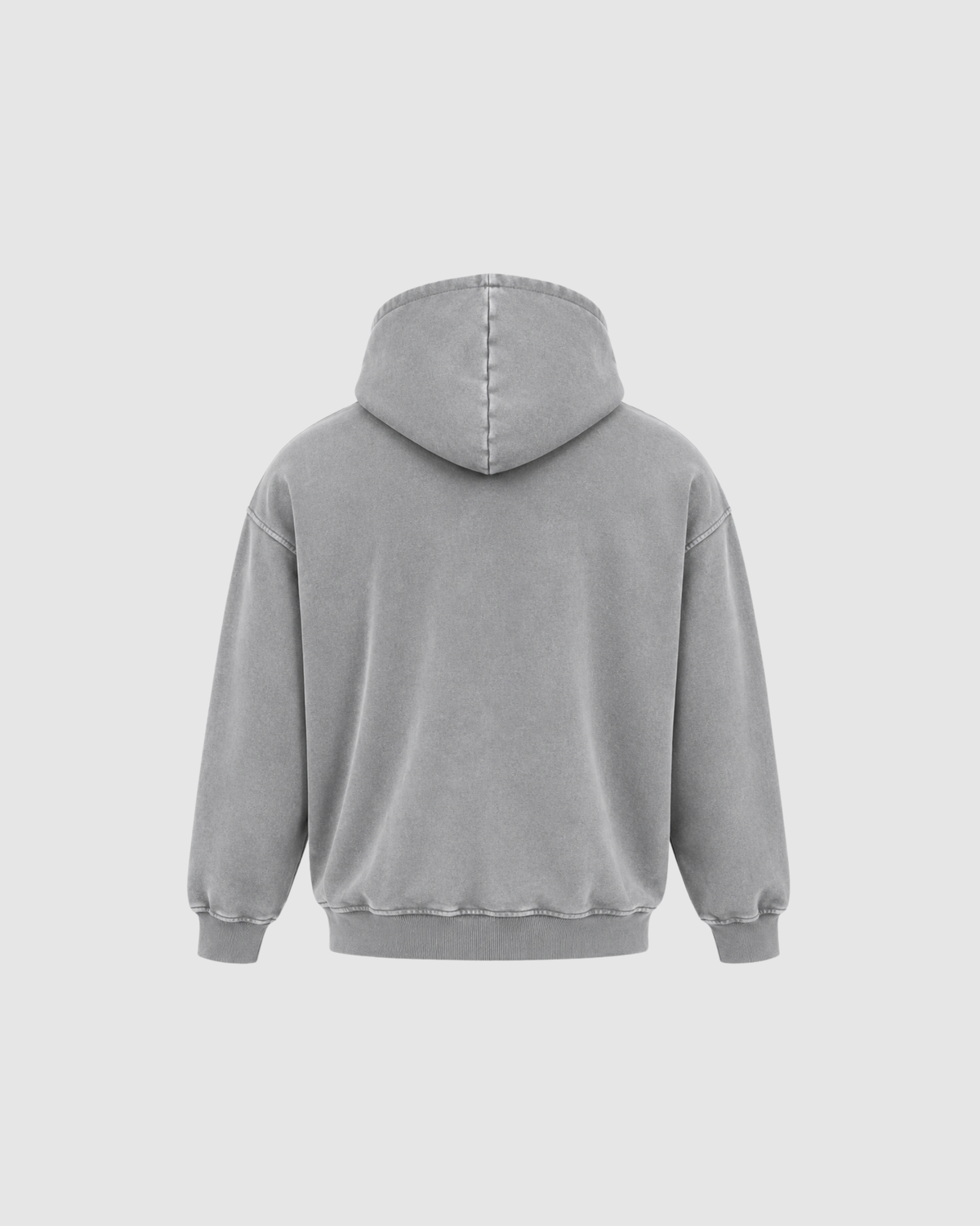 SNOW WASHED HOODIE - GRAY