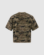 CAMO BOXY T-SHIRT - GREEN