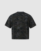 CAMO BOXY T-SHIRT - GRAY