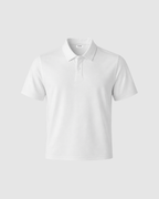 SIGNATURE BLANK POLO - WHITE