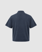 SIGNATURE SNOW WASHED POLO - BLUE