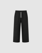 CLOUD STRAIGHT LEG SWEATS - BLACK
