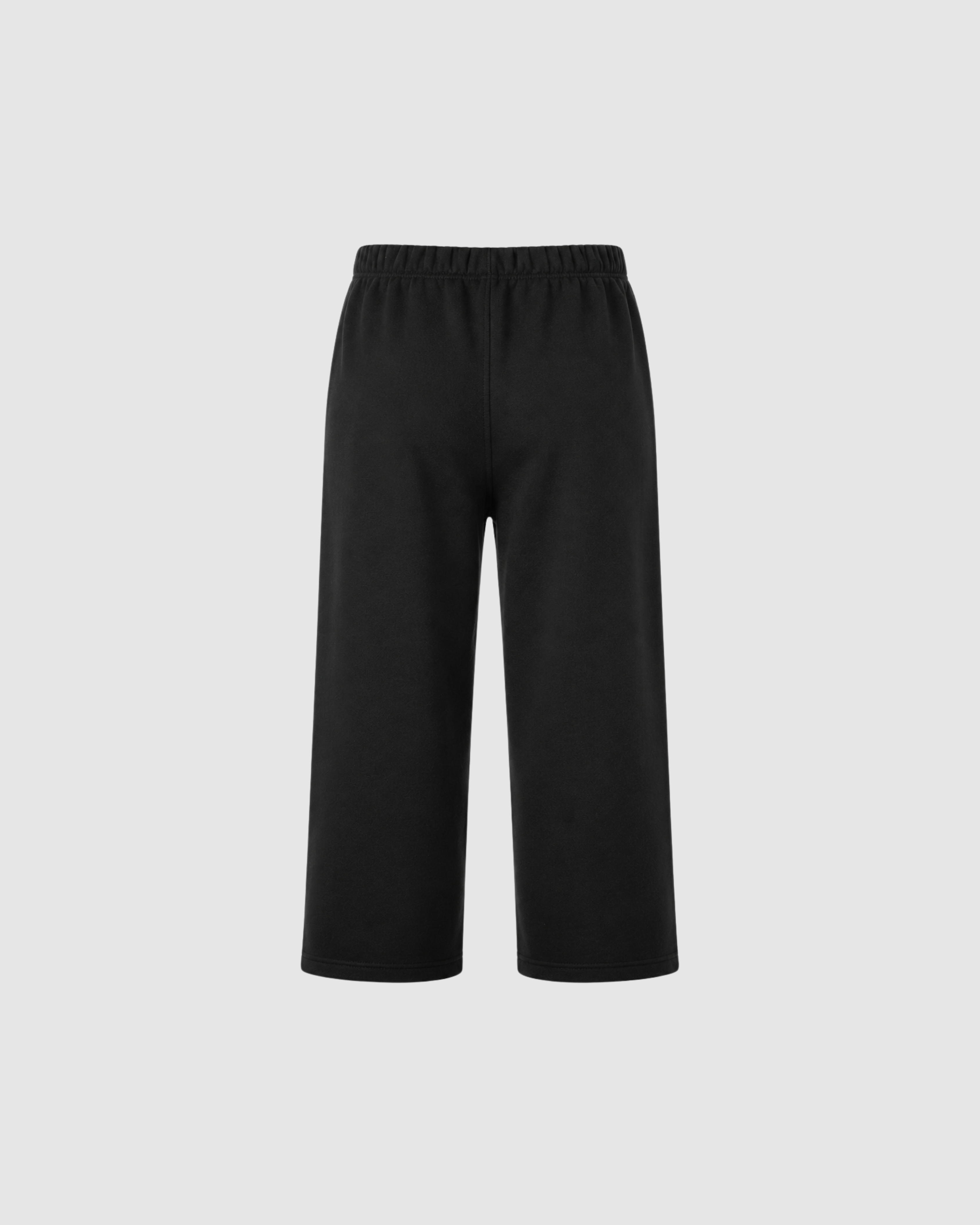 CLOUD STRAIGHT LEG SWEATS - BLACK