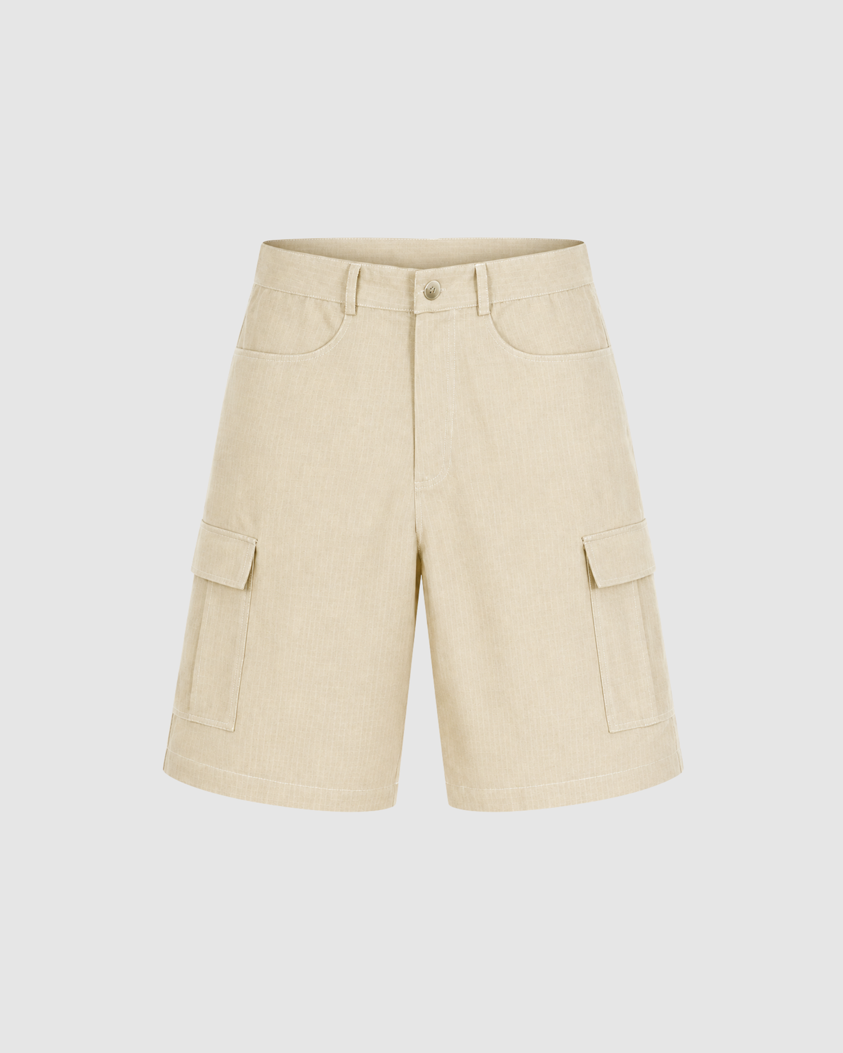 CARGO SHORTS - ECRU