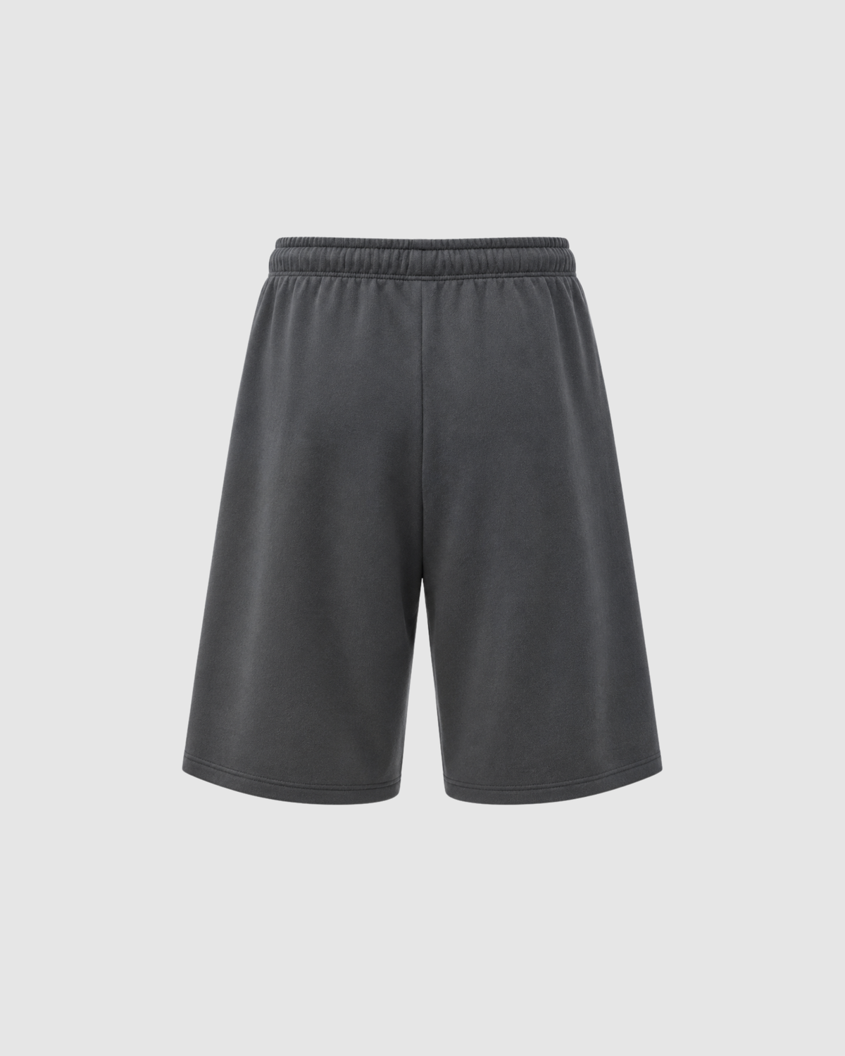 CLOUD THREE QUARTER SWEAT SHORTS - DARK GRAY