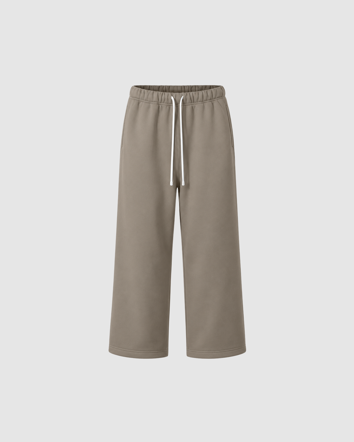 CLOUD STRAIGHT LEG SWEATS - GRAY COFFEE