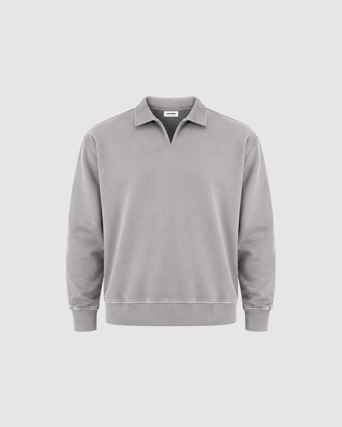 VINTAGE WASHED SWEATSHIRT - GRAY