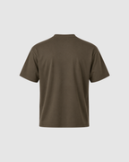 SIGNATURE BLANK T-SHIRT - BROWN