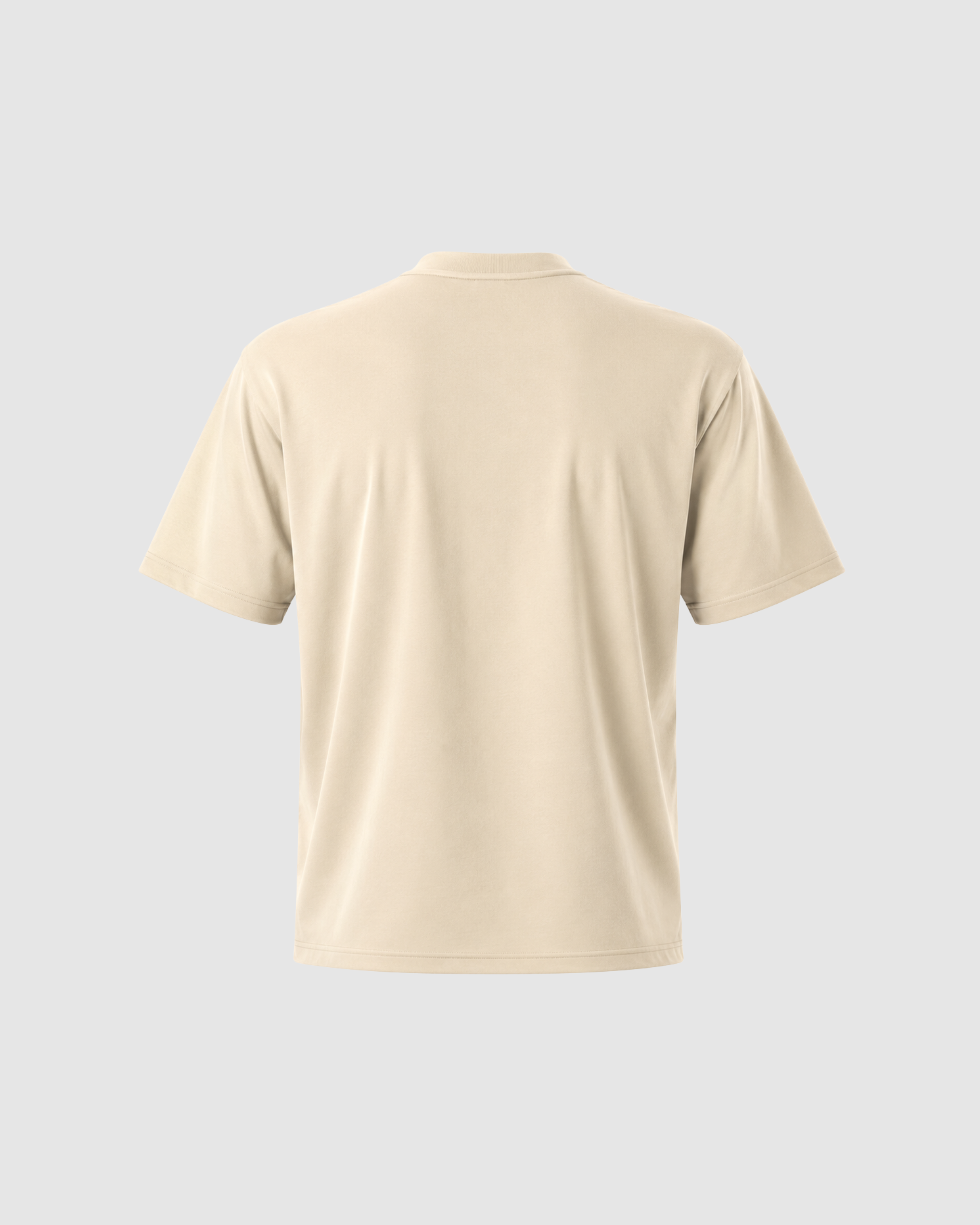 SIGNATURE BLANK T-SHIRT - ECRU