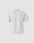 SIGNATURE BLANK T-SHIRT - OAT GRAY