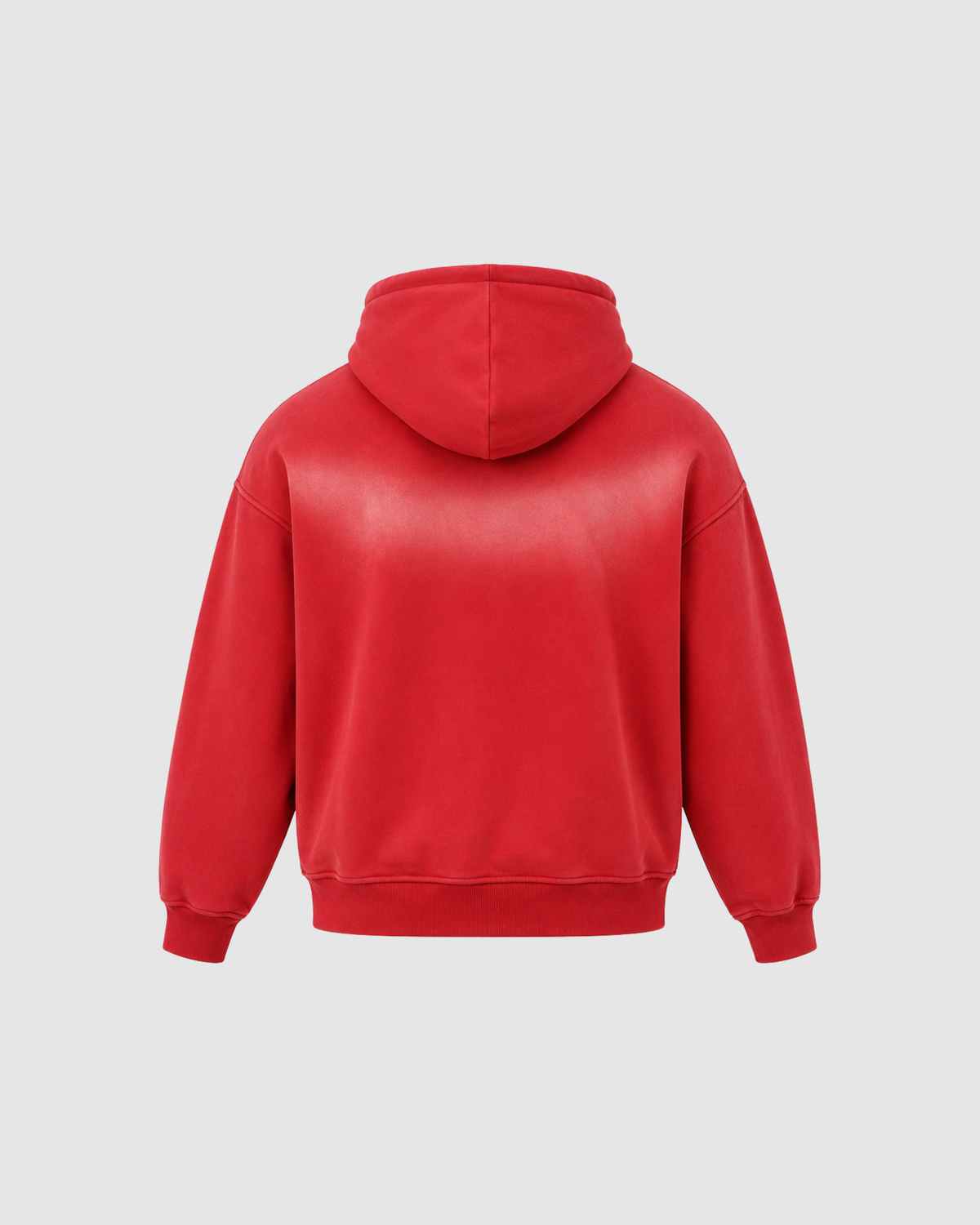 SUNFADE ZIP UP HOODIE - RED