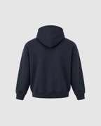 CLOUD ZIP UP HOODIE - NAVY