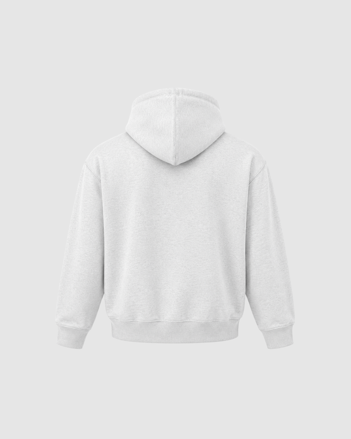 CLOUD ZIP UP HOODIE - OAT GRAY