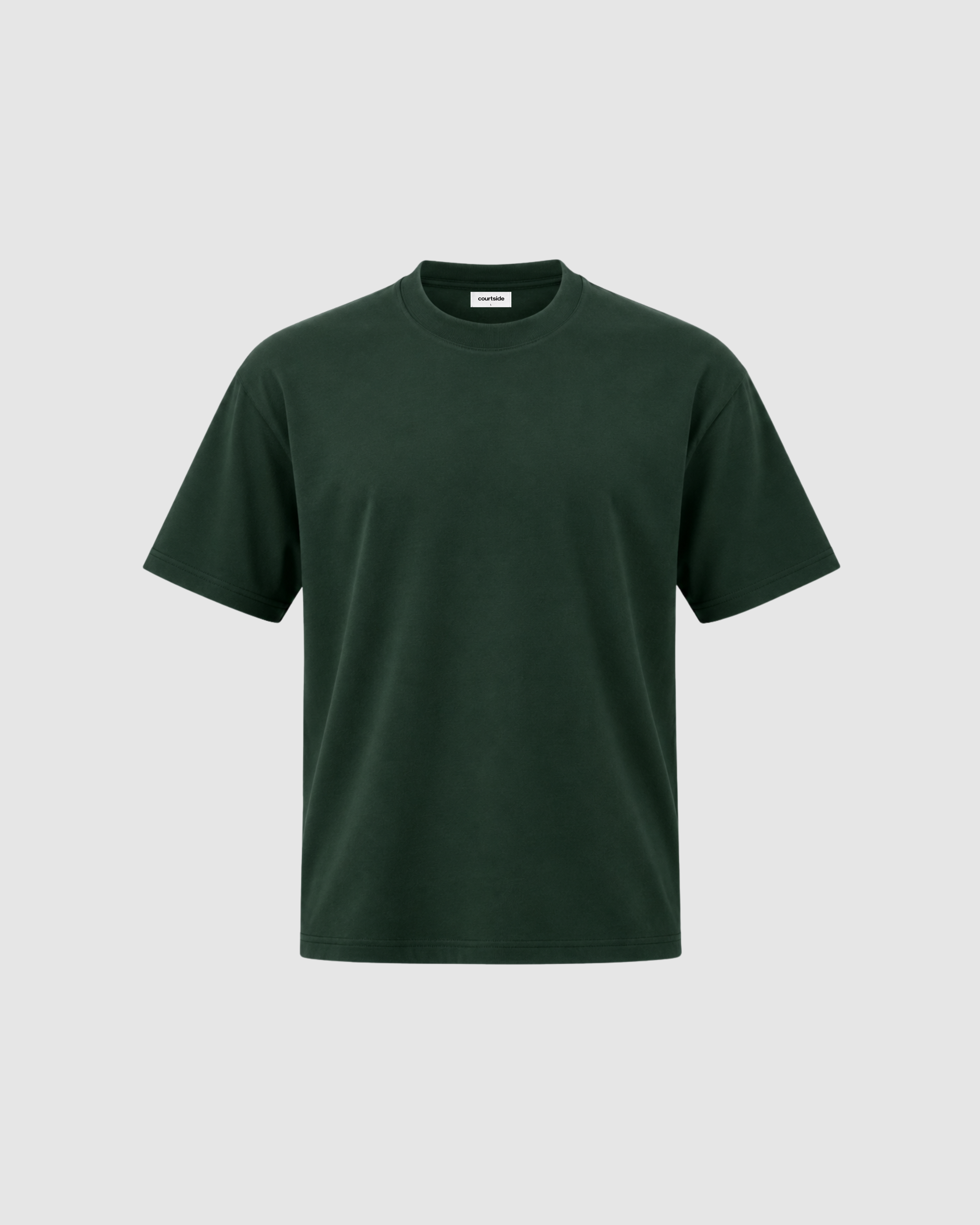 SIGNATURE BLANK T-SHIRT - PINE GREEN