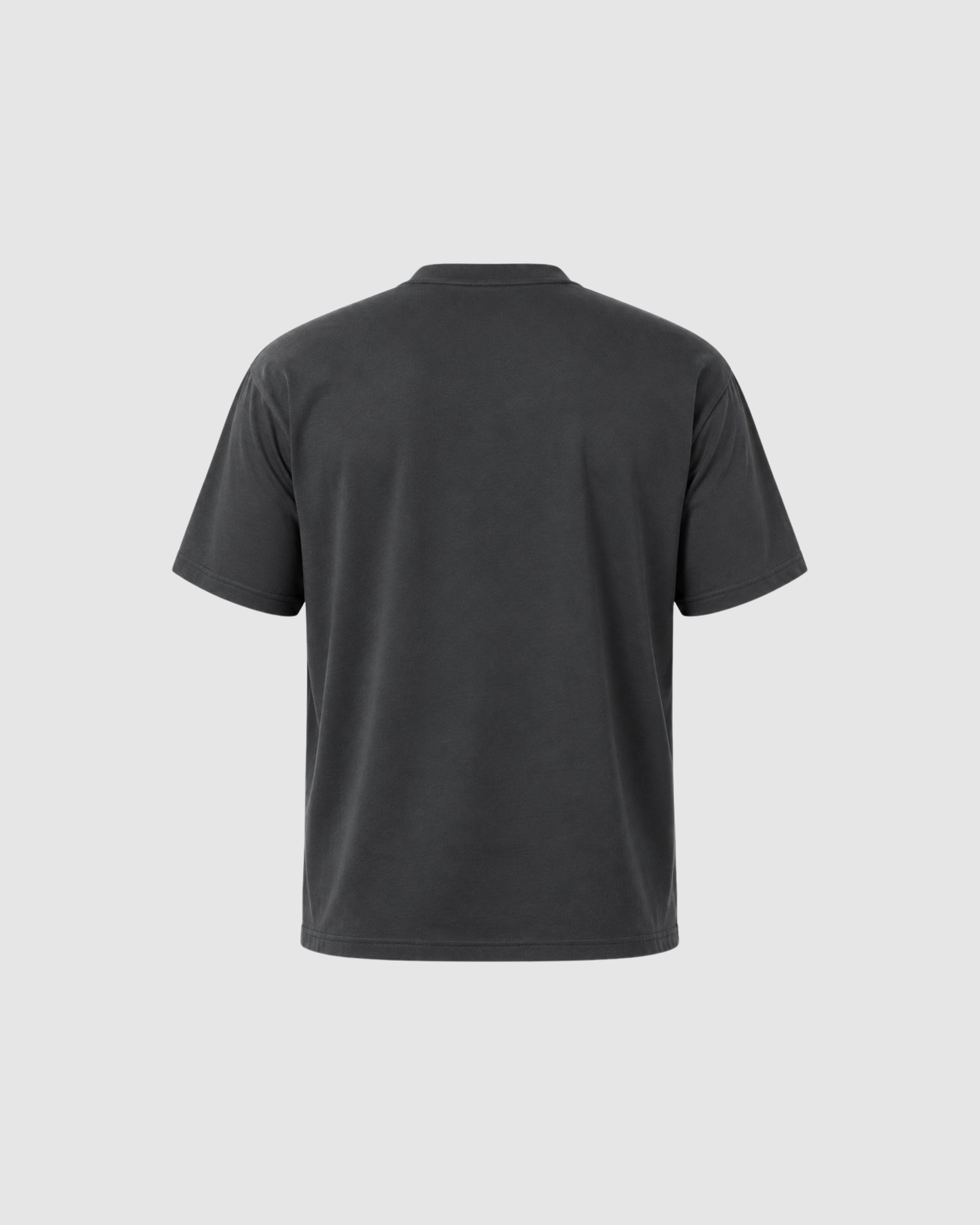 SIGNATURE BLANK T-SHIRT - CARBON GRAY