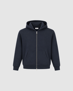 CLOUD ZIP UP HOODIE - NAVY