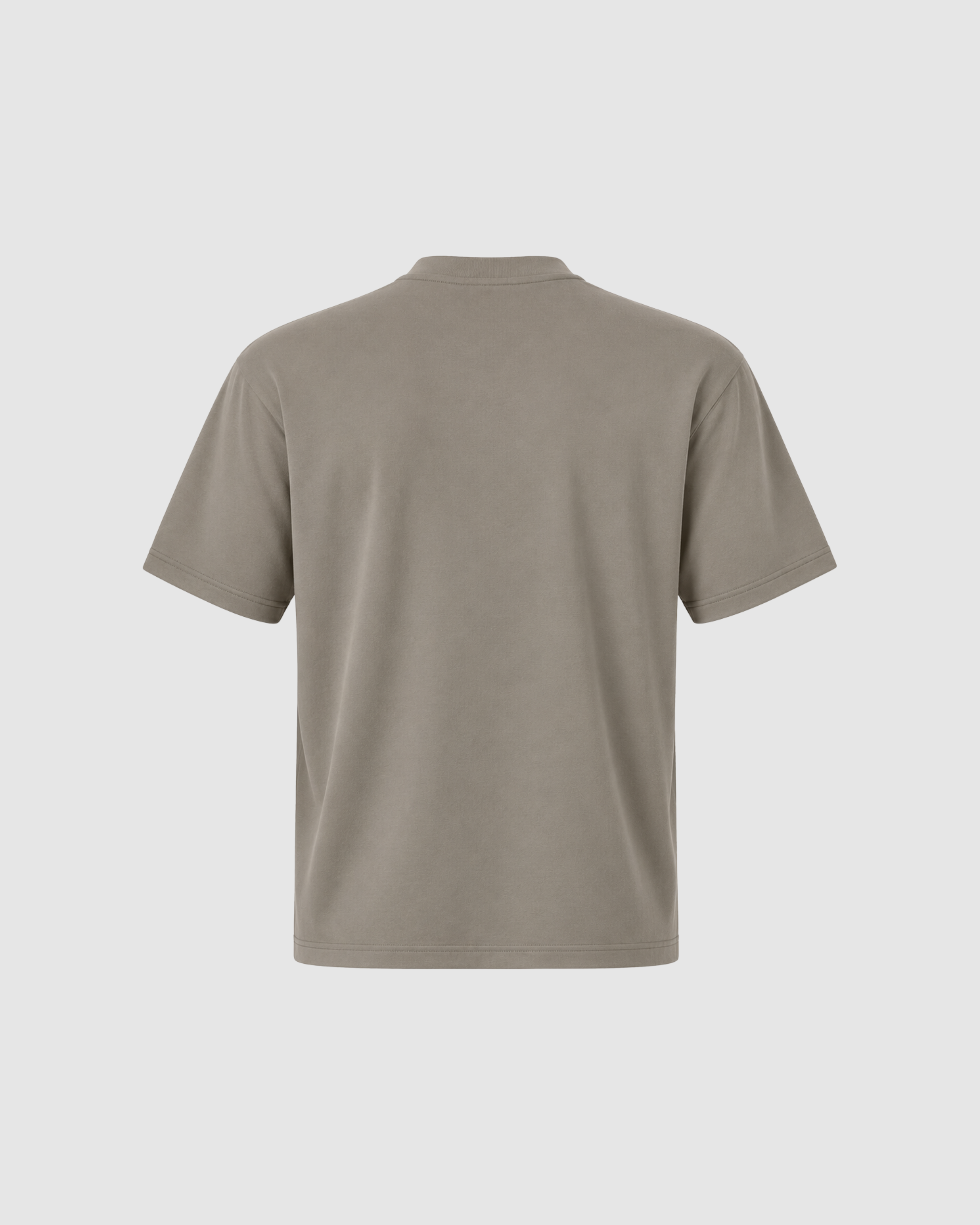 SIGNATURE BLANK T-SHIRT - GRAY