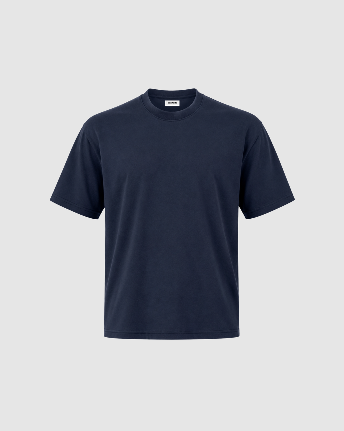 SIGNATURE BLANK T-SHIRT - NAVY