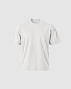 SIGNATURE BLANK T-SHIRT - OAT GRAY