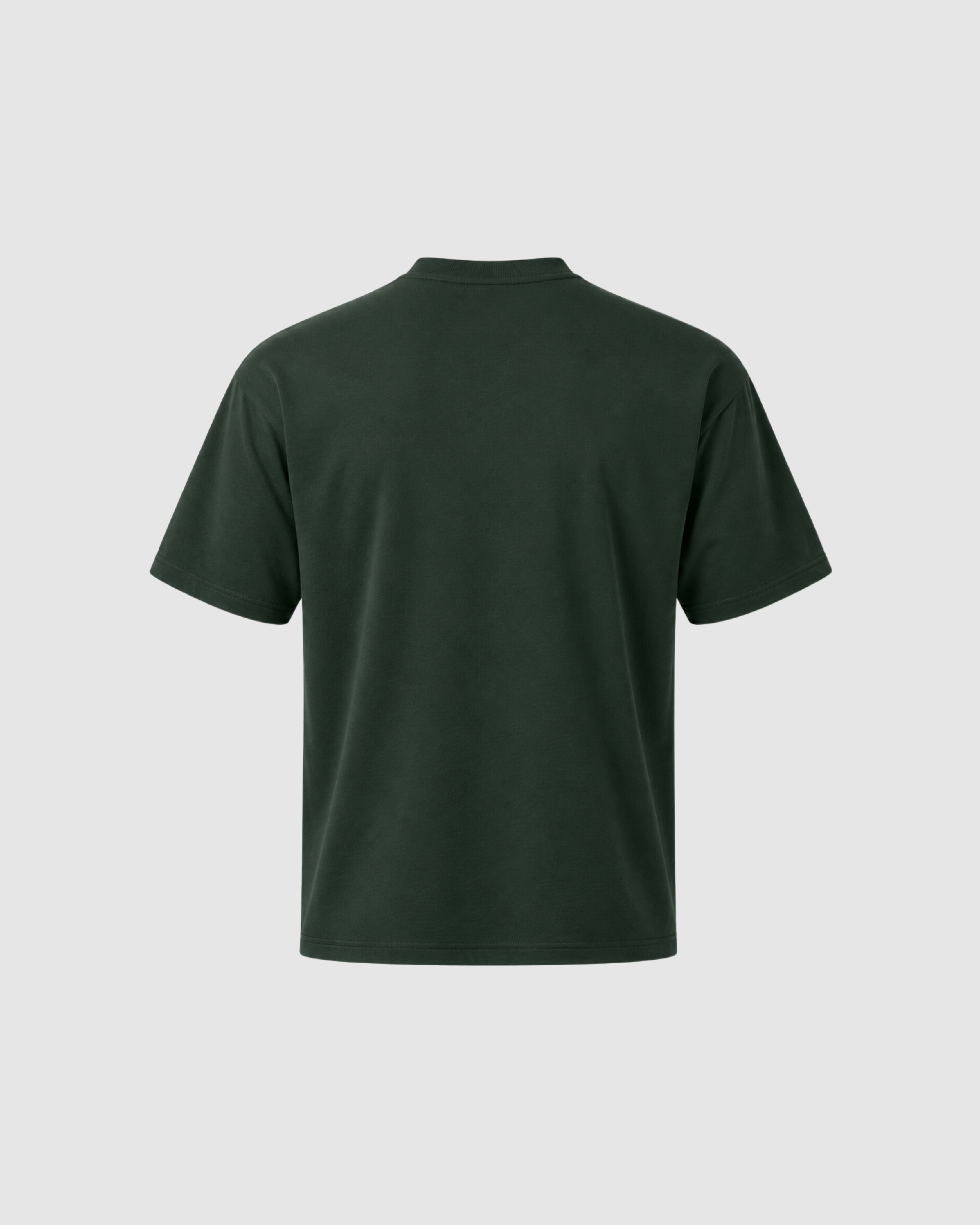SIGNATURE BLANK T-SHIRT - PINE GREEN