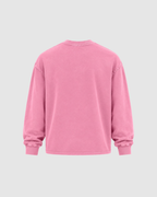 ACID WASH LONG SLEEVE - PINK
