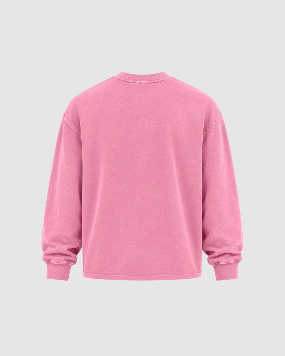 ACID WASH LONG SLEEVE - PINK