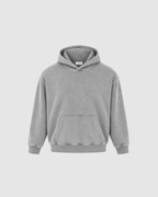 SNOW WASHED HOODIE - GRAY