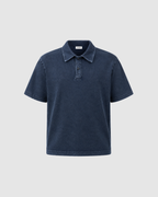 SIGNATURE SNOW WASHED POLO - BLUE
