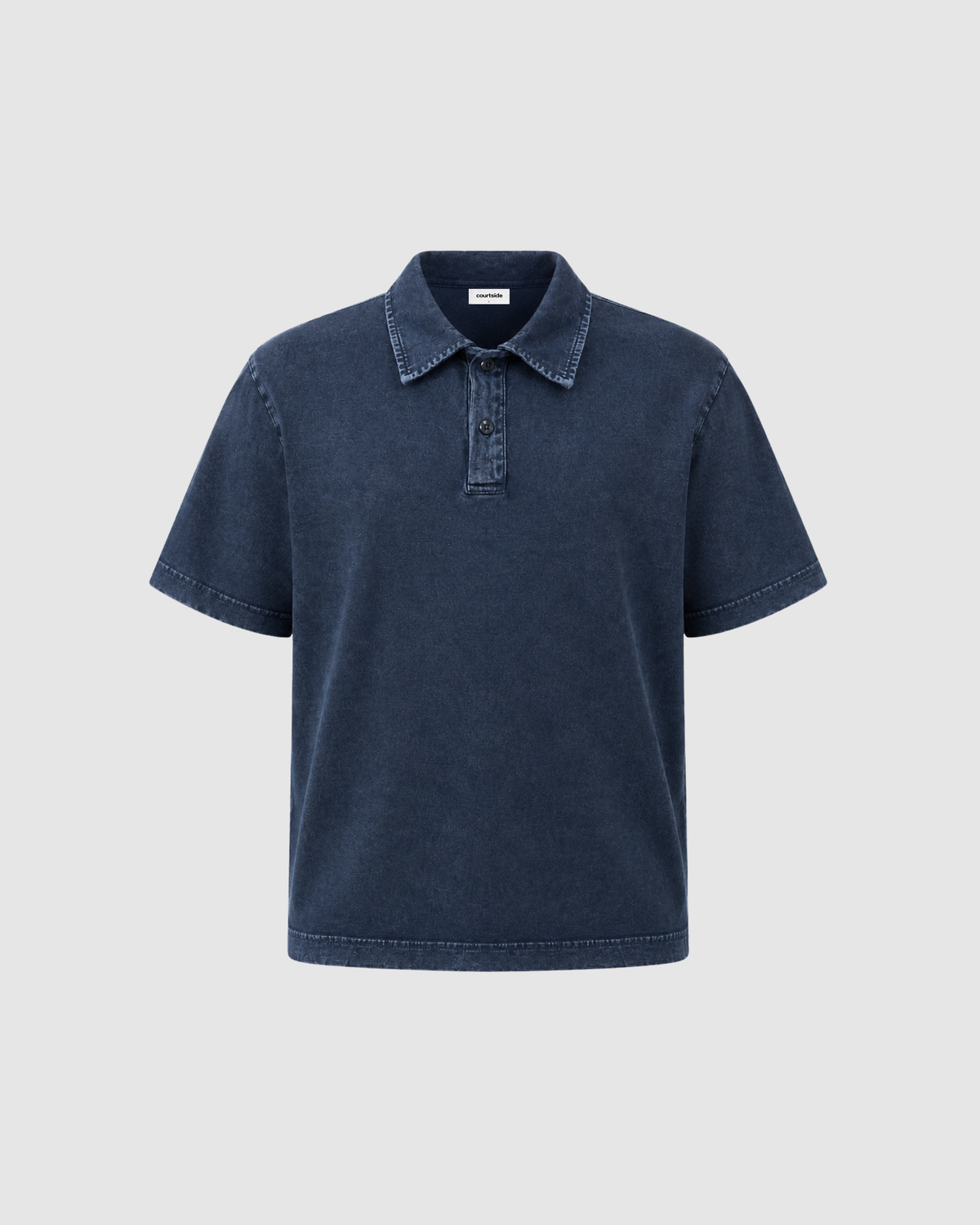 SIGNATURE SNOW WASHED POLO - BLUE